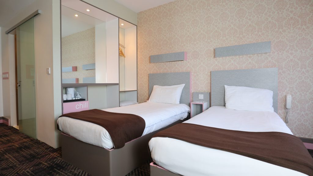 Accessible Twin Room designed for comfort